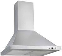 respekta CH22078IXB EEK: B Kaminhaube, 60 cm breit, Drucktasten, Metallfettfilter,