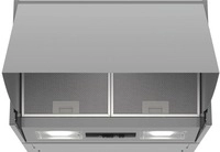 Bosch DEM63AC00 Serie 2 Zwischenbauhaube, 60 cm breit, Ab-/Umluft, silber