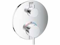 GROHE Atrio Thermostat-Brausebatterie für Rapido SmartBox 35 600, EcoJoy, chrom