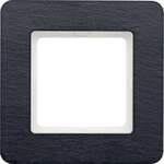 Berker 10116030 Rahmen, 1-fach, senkrechte und waagerechte Montage, Q.7, anthrazit,