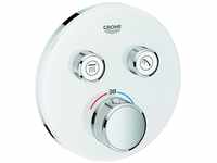 GROHE Grohtherm SmartControl Thermostat mit 2 Absperrventilen, Fertigmontageset für
