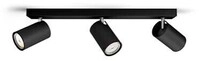 Philips myLiving Kosipo Spot, GU10, 5,5W, IP20, schwarz (915005532101)