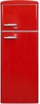 Exquisit RKGC270-45-H-160E Retro K&uuml;hl-Gefrierkombination, 206 L, 54,5cm breit, mit