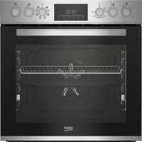 Beko BBUM12328X Einbau Herdset mit Glaskeramikkochfeld, 60cm breit, 72L,