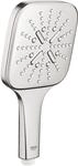 GROHE Rainshower Smartactive 130 Cube Handbrause, 3 Strahlarten, EcoJoy, supersteel