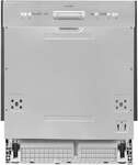 Exquisit EGSP6012-EB-030E Teilintegrierter Geschirrsp&uuml;ler, 60 cm breit, 12
