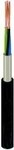 PVC Erdkabel NYY-J 0,6/1 kV mit CU-Leiter 3x1,5 RE, schwarz, Ring, 100 m
