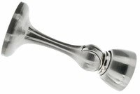 Burg W&auml;chter TWM 2495 Ni SB Magnet-T&uuml;rstopper, Wandmontage, Haltekraft 6-7 kg,