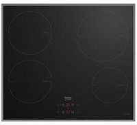 Beko HII 64400 MTX Induktionskochfeld, 60 cm breit, Glas, Sensortasten,