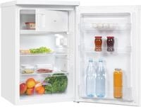 Exquisit KS16-4-E-040E K&uuml;hlschrank, 55cm breit, 109 L, LED-Beleuchtung, wei&szlig;