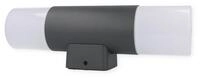Trio Hoosic Au&szlig;en-Wandleuchte, 28W, E27, Anthrazit (224060242)