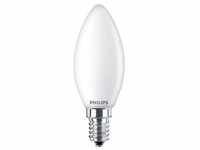 Philips LED-Lampe in Kerzenform, 6,5W, 806lm, 2700K, satiniert (929002028255)
