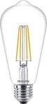 Philips Classic LED Gl&uuml;hbirne, E27, 7W, 806lm, 2700K, klar (929001387655)