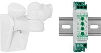 Kaiser Nienhaus 336100 Grenzwertschalter Wind, f&uuml;r DIN-Hutschiene, inkl. Windsensor