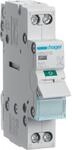 Hager SBM216 Ausschalter 16A 1 Schlie&szlig;er + Neutral 250V AC mit Leuchtmelder 1PLE