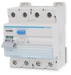 Hager CDF640D Fehlerstromschutzschalter, FI-Schalter 4-polig 10kA 40A 30mA Typ F