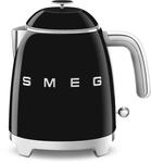 Smeg KLF05BLEU 50s Style Mini-Wasserkocher, 1400W, 0,8 L, schwarz
