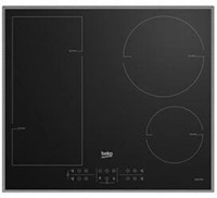 Beko HII 64200 FMTX Induktionskochfeld, 60cm breit, Glas, EasyFit, Kindersicherung,