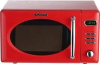 Wolkenstein WMW720 FR Retro Stand Mikrowelle, 700W, 20L, 5 Leitungsstufen,