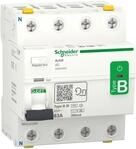 Schneider Electric A9Z64463 FI-Schutzschalter, 4P, 63A, 300mA, Typ B-SI