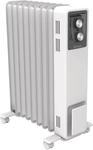 Dimplex RD 1011TS Rippen-Radiator &ouml;lfrei 2,5kW 11Rippen wei&szlig;/anthrazit (6357529)