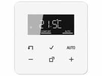 Jung CD1790DWW Display Standard zur Raumtemperaturregelung, Serie CD, alpinweiß