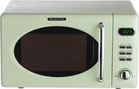 Wolkenstein WMW720 SG Retro Stand Mikrowelle, 700W, 20L, 5 Leitungsstufen,