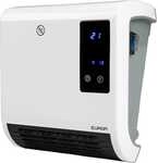 Eurom Sani Fanheat 2000R Badezimmerheizung, 2000W, Thermostat, Wochen-Timer,