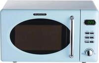 Wolkenstein WMW720 LB Retro Stand Mikrowelle, 700W, 20L, 5 Leitungsstufen,