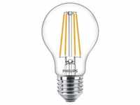 Philips LED Glühbirne, 8,5W, E27, 1055lm, 2700K, warmweiß, klar (929002025455)