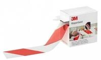 3M 596615 Absperrband, rot/wei&szlig;, 70mm x 100m, 100m Rolle (7000062582)