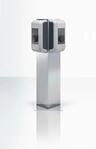 Keba Dreieck Stands&auml;ule f&uuml;r zwei Wallboxen/Ladestationen, Edelstahl (99.839)