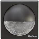 Theben theLuxa R180 BK Bewegungsmelder (PIR) Wandmontage au&szlig;en IP55, Lichtsteuerung,