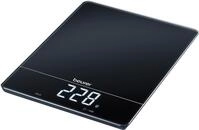 Beurer KS 34 K&uuml;chenwaage, 15 kg Tragkraft, Tara-Zuwiegefunktion, schwarz