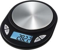Xavax Jewel Digitale Feinwaage, max. 500g, Zuwiegefunktion Tara, Abschaltautomatik,
