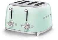 Smeg TSF03PGEU 50s Style, 4-Schlitz-Toaster, 2000 W, 2 x 6 R&ouml;stgradstufen, 3