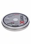 Bosch X-Lock Standard for Inox Trennscheibe, &Oslash;125 mm, 1,0mm dick, schwarz