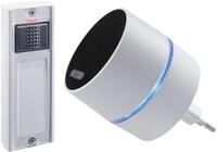 Grothe CALIMA 400 Funkgong Set 2-Tasten, Wei&szlig; (43600)
