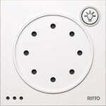 Ritto Portier T&uuml;rsprechmodul, mit Lichttaste, wei&szlig; (1876070)