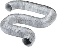 Maico AFR 100 Aluminiumrohr flexibel f&uuml;nflagig verrillt DN100 0055.0090