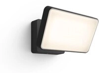 Philips Hue Welcome Outdoor LED Flutlicht, 20,5W, 2600lm, 2700K, schwarz