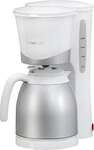 Clatronic KA 3327 Thermo-Kaffeeautomat, 850 W, 1 L, Automatische Abschaltung, wei&szlig;