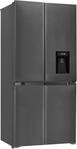 Exquisit MD430-100-WS-200E Stand K&uuml;hl-Gefrierkombination, 84cm breit, 432 L,