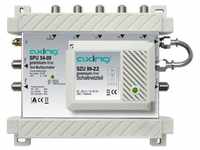 Axing SPU 54-09 Aktiver Multischalter, 5in4, premium, SAT aktiv, terrestrisch passiv
