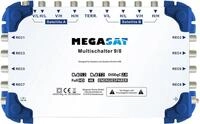 Megasat Multischalter, 9 Eing&auml;nge, 8 Ausg&auml;nge (0600151)