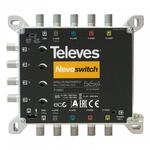 Televes MS54C 5in4 Guss Multischalter NEVO, receiverpowered, kaskadierbar...