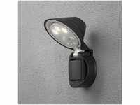 Konstsmide Prato Wandleuchte schwarz LED, 1,5 W, 3500 K (7695-750)