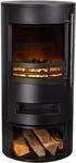Eurom Orsa, Dekorativer Kamin, 2000W, Flammeneffektmotor, Schwarz (363487)