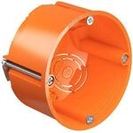 KAISER O-range Ger&auml;tedose, 68mm, Tiefe 49mm, orange, VPE 25 St&uuml;ck (9063-02)