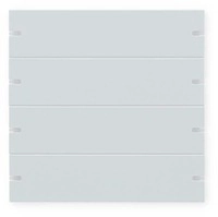 Gira 5024903 Wippenset 4fach f&uuml;r Tastsensor 4, KNX, reinwei&szlig; gl&auml;nzend (lackiert)